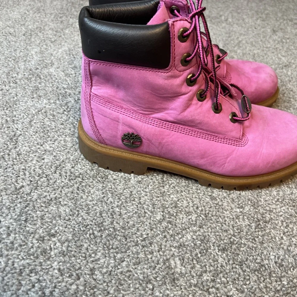 Timberland Boots boys Size 7 6 Inch Premium Waterproof‎ Leather Limited Edition